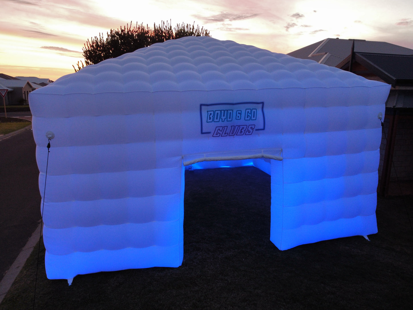 White Inflatable Nightclub